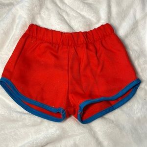 Vintage Red Play Shorts